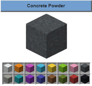 making of concrete powder 