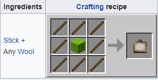 how to make a painting in minecraft