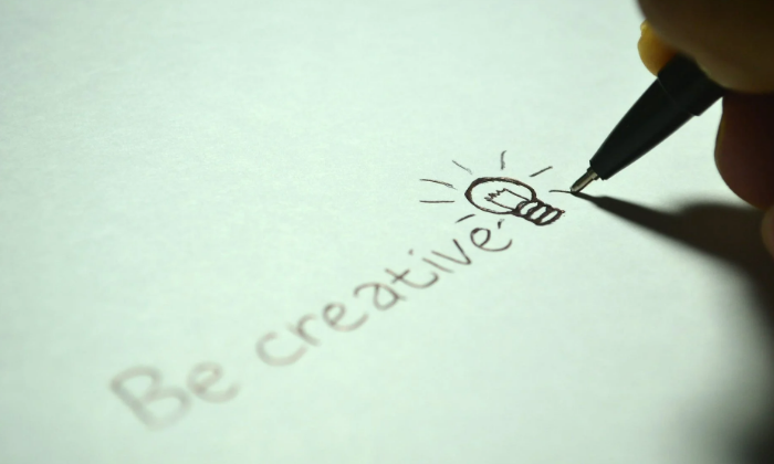 Be creative always
