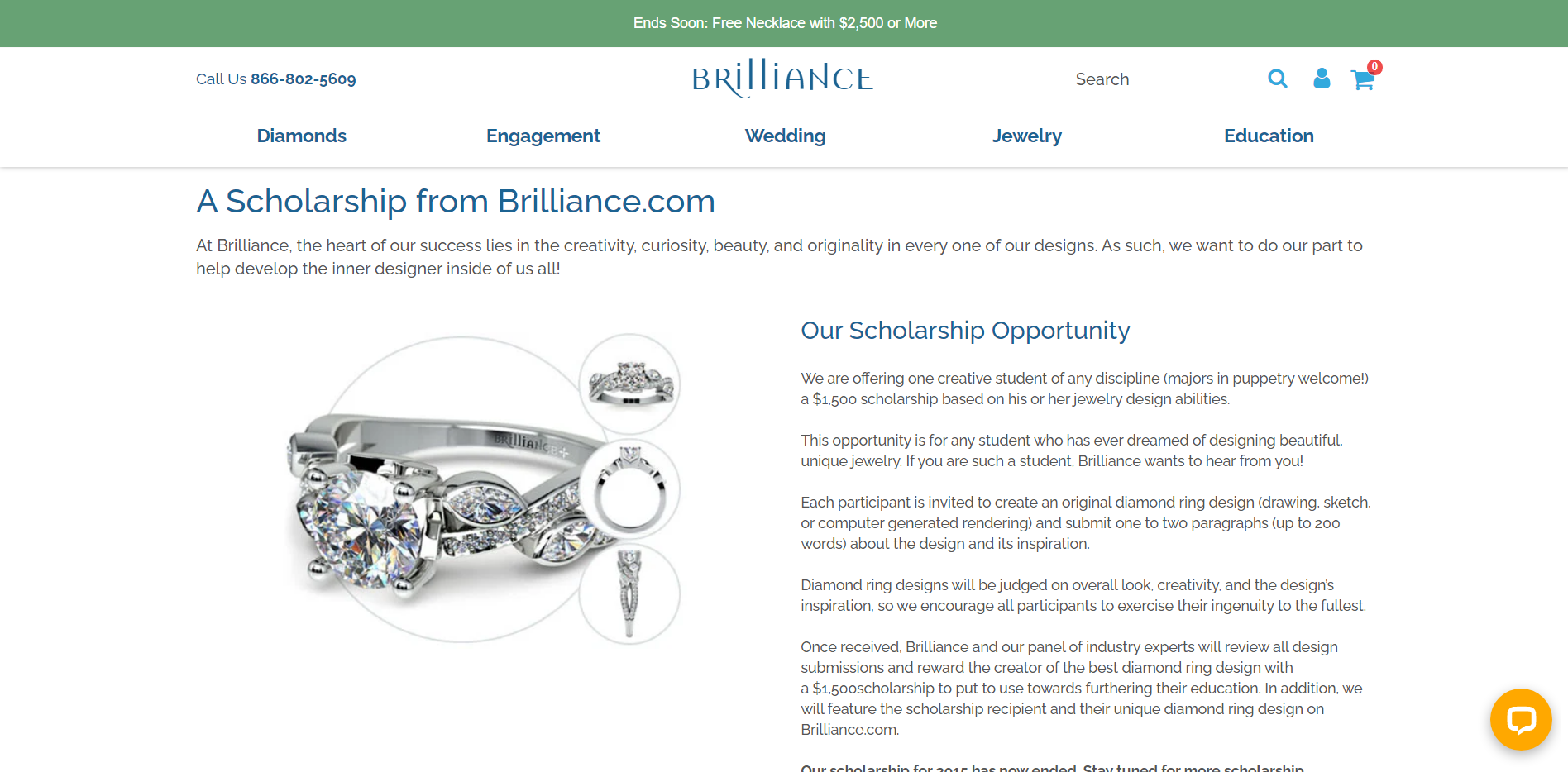 Brilliance Scholarship