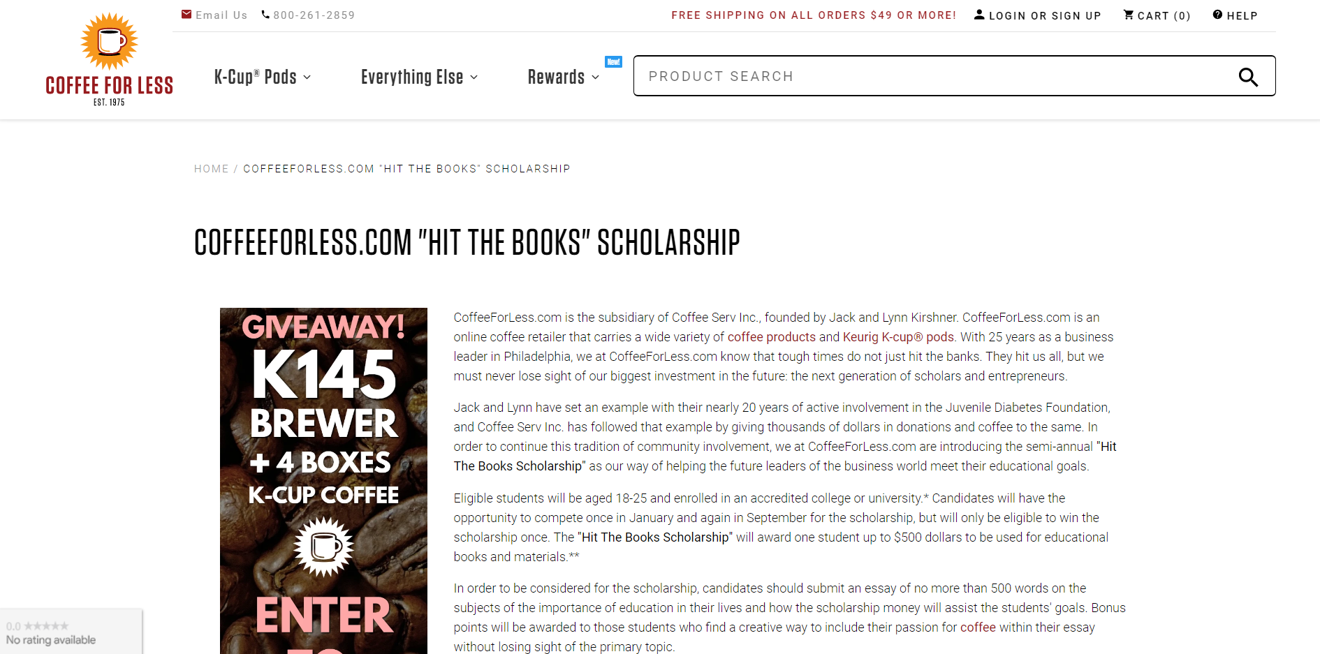 Hit The Books Scholarship