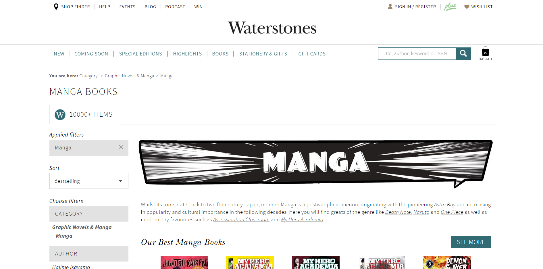 Waterstones