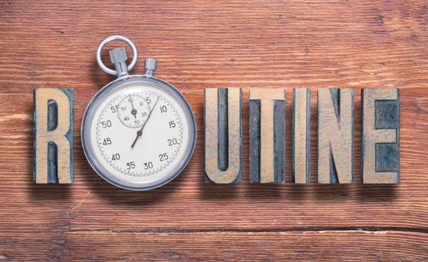 Create a Proper Routine