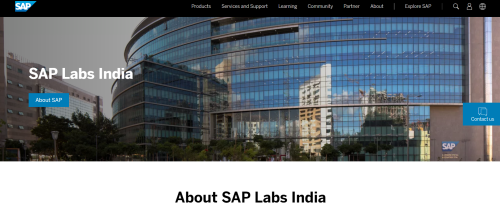 SAP Labs India Pvt Ltd