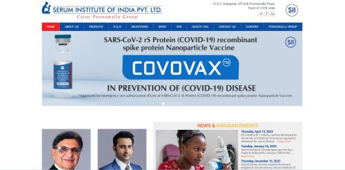 SERUM INSTITUTE OF INDIA PRIVATE LIMITED