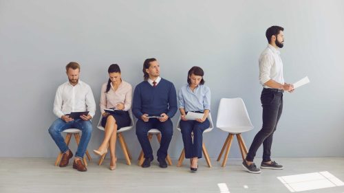 Go to a recruitment agency